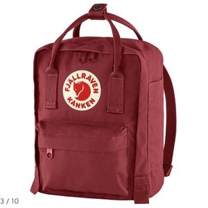 Fjallraven Kanken mini Ox red backpack unisex